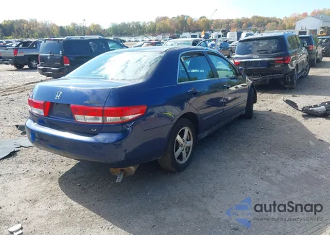 2004 Honda Accord 2.4 Lx z USA, uszkodzony, nr VIN 1HGCM56384A170611